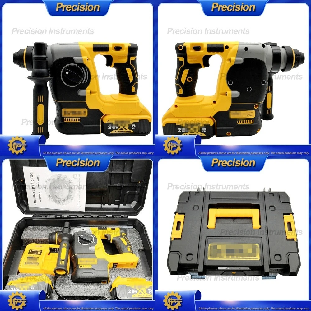 2026 Cordless Brushless Hammer Drill Combo Set High Power Industrial Grade Lithium Electric Impact Driver Drill for Home and
2026 Cordless Brushless Hammer Drill Combo Set High Power Industrial Grade Lithium Electric Impact Driver Drill for Home and