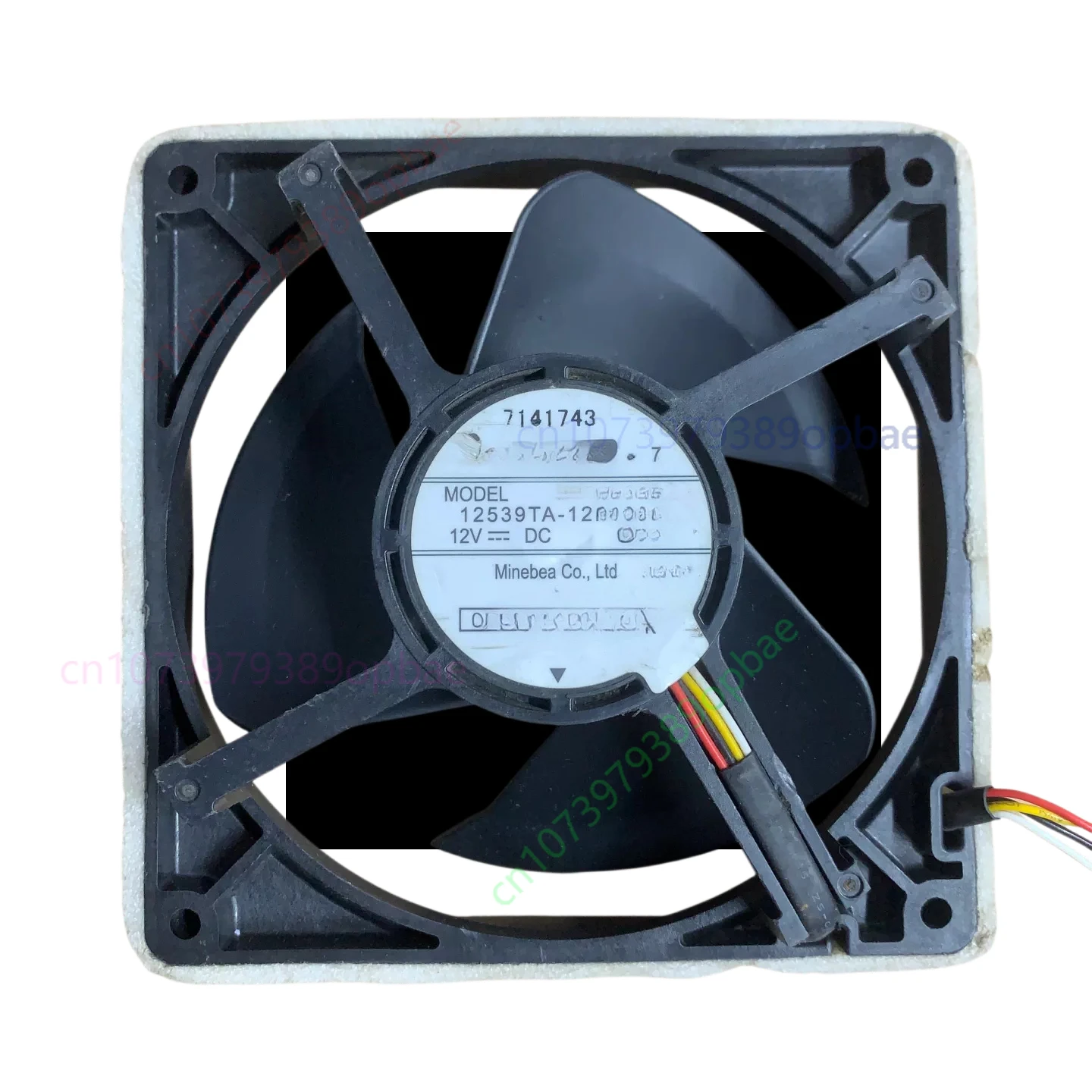 for 12539TA-12M-BU 12V 0.07A 120mm Waterproof Silent Fan NMB Replacement Cooling Fan For Hitachi Refrigerator Low Noise
for 12539TA-12M-BU 12V 0.07A 120mm Waterproof Silent Fan NMB Replacement Cooling Fan For Hitachi Refrigerator Low Noise