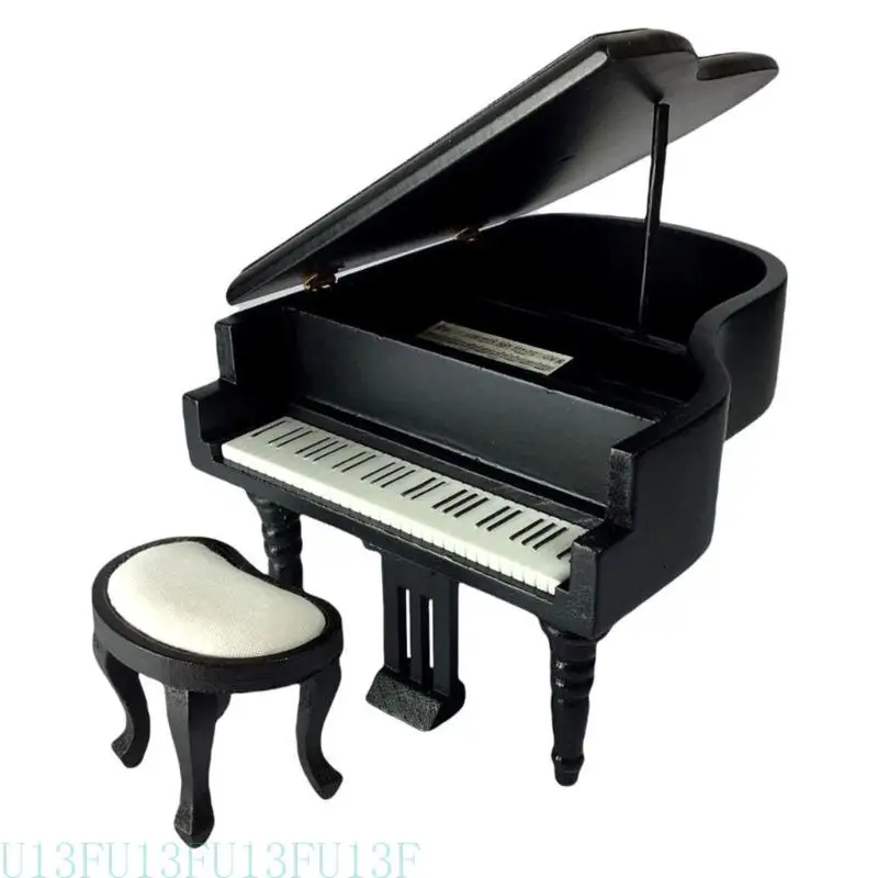 U13F Dollhouses Piano and Stool Set Supplies for Garden, Office Display Music Instrument Party Decors
U13F Dollhouses Piano and Stool Set Supplies for Garden, Office Display Music Instrument Party Decors