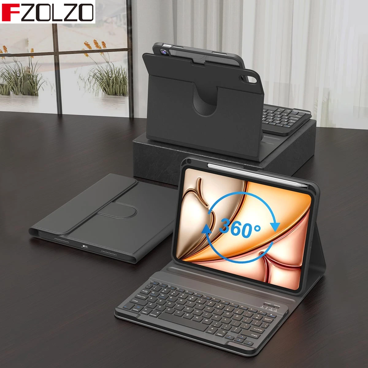 For iPad 10th 11th Generation 2025 Case for iPad Air 10.2 Inch 2026 M4 M3 M2 Case Pro11 1/2/3/4 black Tablets Keyboard Cover
For iPad 10th 11th Generation 2025 Case for iPad Air 10.2 Inch 2026 M4 M3 M2 Case Pro11 1/2/3/4 black Tablets Keyboard Cover