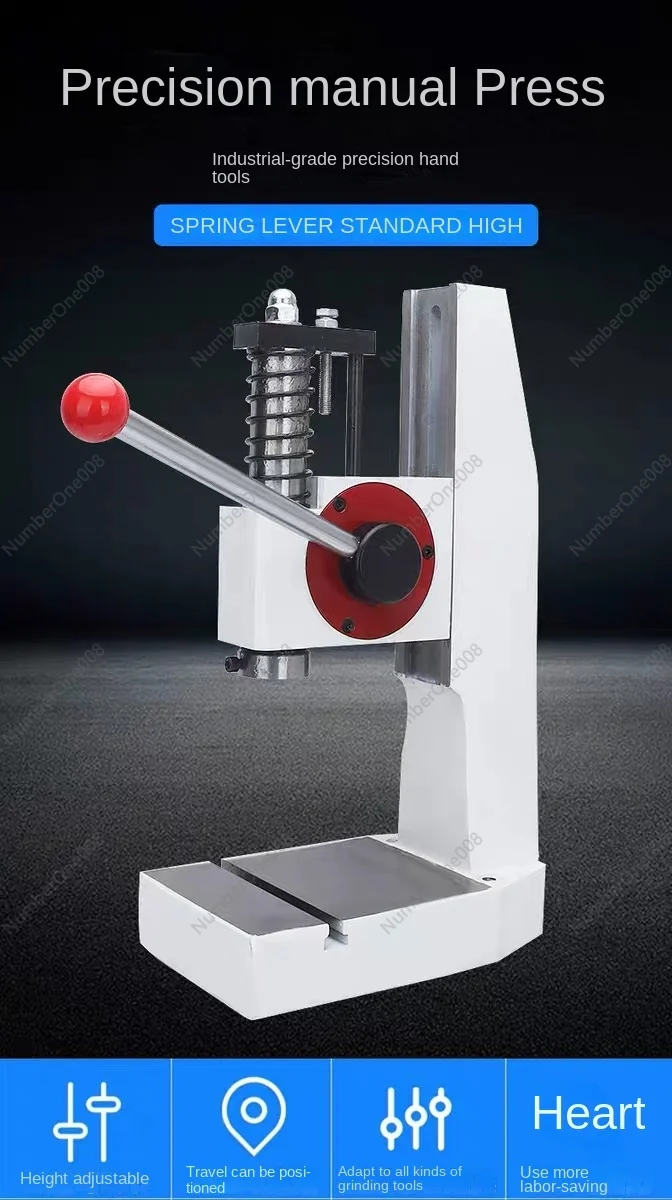 Factory Precision Manual Press Arm Punch Punch Manual Press 0.5T/1.2/1.7 Hand Press
Factory Precision Manual Press Arm Punch Punch Manual Press 0.5T/1.2/1.7 Hand Press