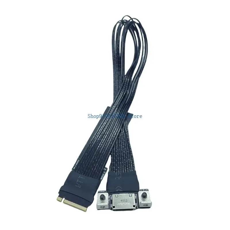 PCIe4.0 Oculink SFF 8611 M.2 to Oculink 4i Servers Super Speed Cable Data Extension
PCIe4.0 Oculink SFF 8611 M.2 to Oculink 4i Servers Super Speed Cable Data Extension