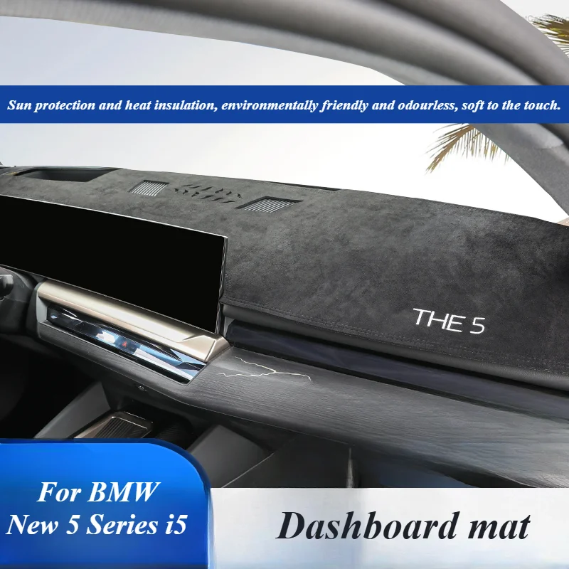 For BMW New 5 Series i5 2024 Anti-UV Dashboard Cover Centre consolemat heat insulation sunshade Vehicle Interior modification
For BMW New 5 Series i5 2024 Anti-UV Dashboard Cover Centre consolemat heat insulation sunshade Vehicle Interior modification