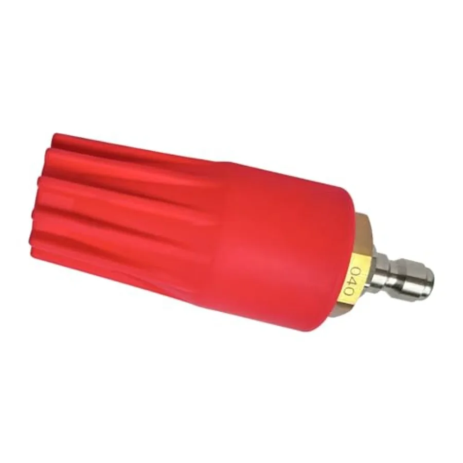 Pressure Washer Turbo Nozzle for General Pump 2600-5100 PSI Universal Turbo Pressure Washer Nozzle 1/4-Inch Quick Connect 4.0 G
Pressure Washer Turbo Nozzle for General Pump 2600-5100 PSI Universal Turbo Pressure Washer Nozzle 1/4-Inch Quick Connect 4.0 G