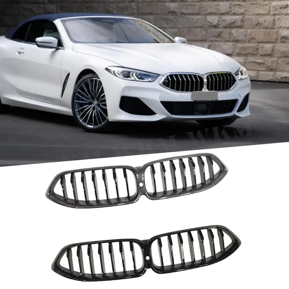 ABS Front Bumper Single Line Grille Racing Grill Frame for BMW 8 Series G14 G15 G16 2019 + Front Grills Mash With Camera
ABS Front Bumper Single Line Grille Racing Grill Frame for BMW 8 Series G14 G15 G16 2019 + Front Grills Mash With Camera