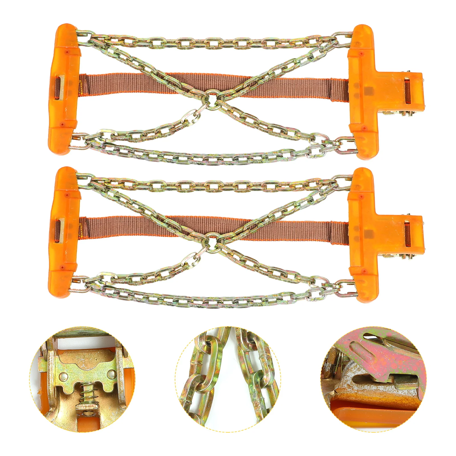 2Pcs Anti Skid Tire Chains for Car Snow Chain Auto Wheel Chain Heavy Duty Traction Fits SUV Tires Car Supplies
2Pcs Anti Skid Tire Chains for Car Snow Chain Auto Wheel Chain Heavy Duty Traction Fits SUV Tires Car Supplies