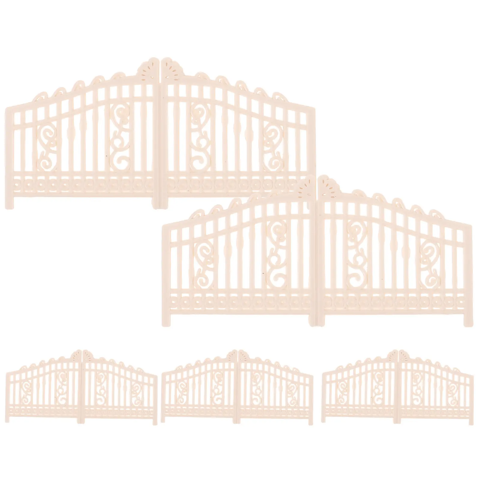5Pcs Mini Garden Gate Plastic Miniature Fence Gates for Micro Landscape Scene Layout DIY Miniature House Garden Decoration
5Pcs Mini Garden Gate Plastic Miniature Fence Gates for Micro Landscape Scene Layout DIY Miniature House Garden Decoration
