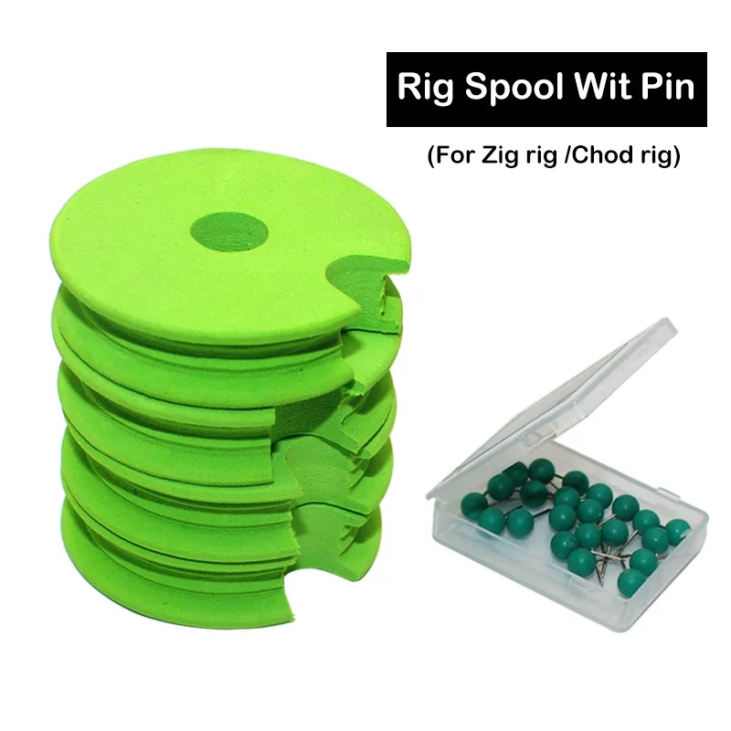4pcs Carp Fishing EVA Foam Spools Rig With 20pcs Pin For Zig Rig Or Chod Rigs Wire Board Winding Line Board Hook Rig Accessories
4pcs Carp Fishing EVA Foam Spools Rig With 20pcs Pin For Zig Rig Or Chod Rigs Wire Board Winding Line Board Hook Rig Accessories
