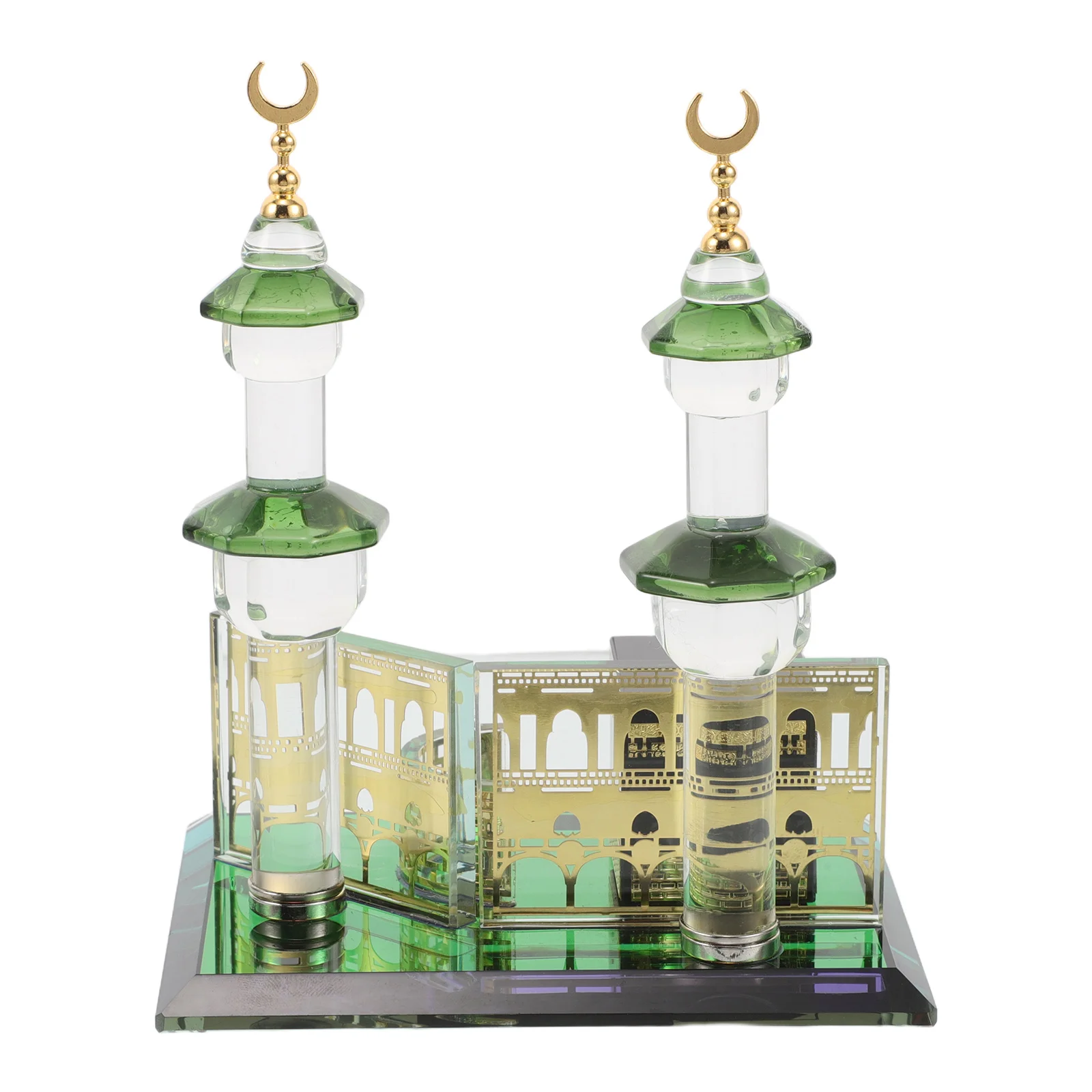 Crystal Clock Tower Souvenir Islamic Decor Architectural Keepsake Mosque Islamic Toys Architectural Model Kits
Crystal Clock Tower Souvenir Islamic Decor Architectural Keepsake Mosque Islamic Toys Architectural Model Kits