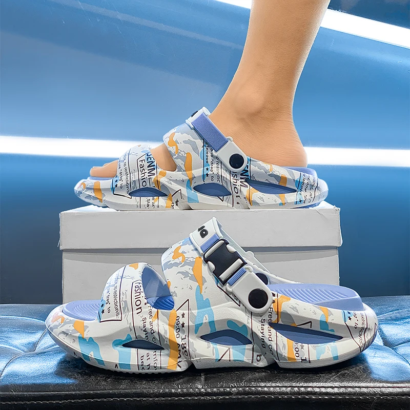 Men's Summer Fashion Sandals Outdoor Anti-Slip Thick Bottom Driving Casual Sports Beach Sandals Comfortable Breathable Slip-On
Men's Summer Fashion Sandals Outdoor Anti-Slip Thick Bottom Driving Casual Sports Beach Sandals Comfortable Breathable Slip-On