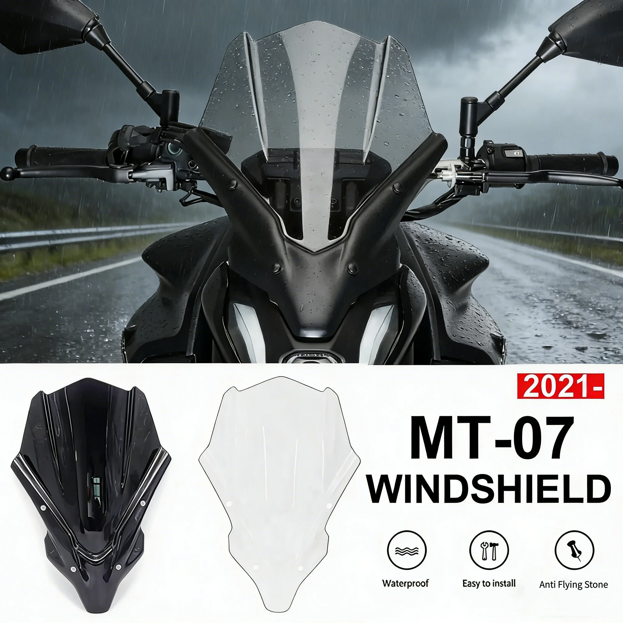 Лобовое стекло для мотоцикла Touring, обтекатель переднего ветрового стекла, козырек для Yamaha MT-07 2021-MT07 MT 07 mt07 2021
Лобовое стекло для мотоцикла Touring, обтекатель переднего ветрового стекла, козырек для Yamaha MT-07 2021-MT07 MT 07 mt07 2021