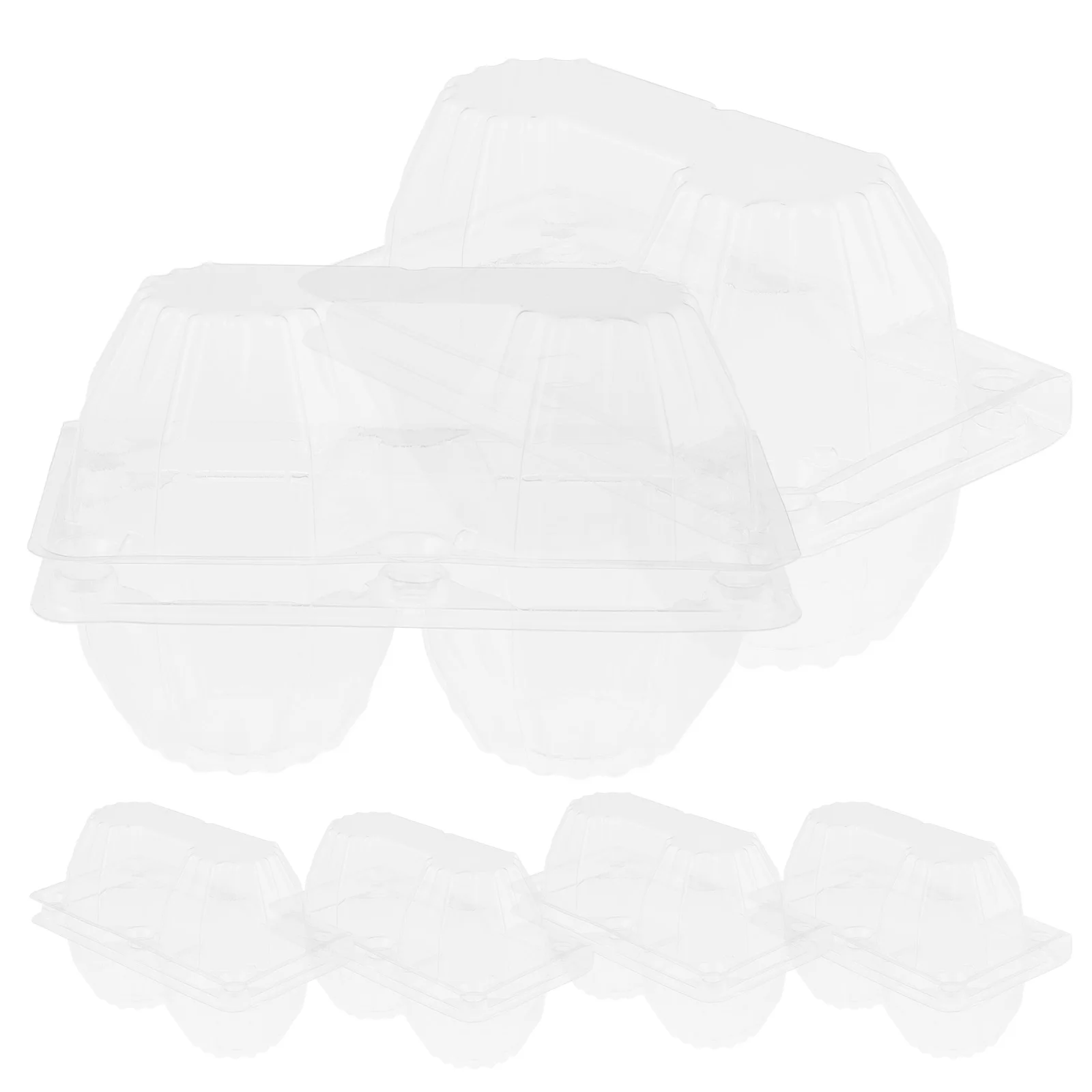 6 Pcs Egg Holders for Refrigerator Goose Packaging Box Cartons Plastic Reusable 
6 Pcs Egg Holders for Refrigerator Goose Packaging Box Cartons Plastic Reusable