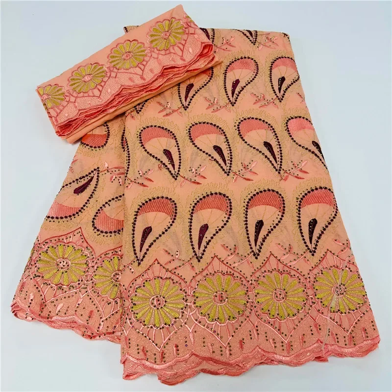 7 yard With Scarf Swiss lace fabric latest Dry lace embroidery African 100% cotton fabrics Swiss voile lace Dubai style 29L85297
7 yard With Scarf Swiss lace fabric latest Dry lace embroidery African 100% cotton fabrics Swiss voile lace Dubai style 29L85297