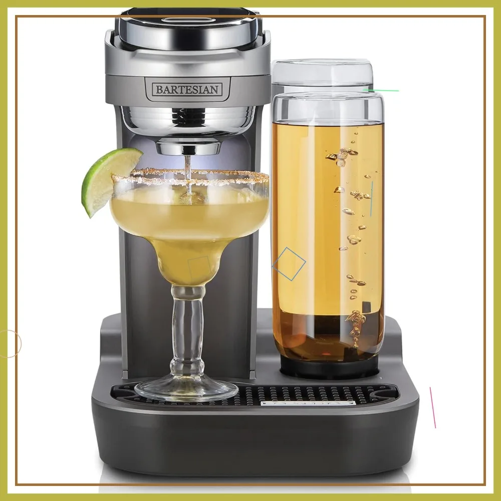 Компактная домашняя машина для приготовления коктейлей с 2 бутылками - Автоматический миксер для премиальных напитков за считанные секунды
Компактная домашняя машина для приготовления коктейлей с 2 бутылками - Автоматический миксер для премиальных напитков за считанные секунды
