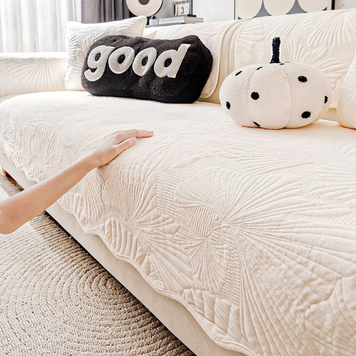 Sofa Cushion 2025 New Four-season Universal Leather Sofa Special Cover Cover Cloth Straight Row Fixed Non-slip Seat Cushion
Sofa Cushion 2025 New Four-season Universal Leather Sofa Special Cover Cover Cloth Straight Row Fixed Non-slip Seat Cushion