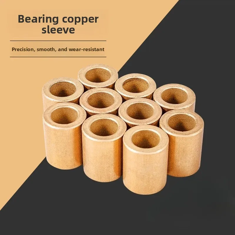 Bronze BushingS Powder Metallurgy Oil Bearing Copper Brass Base Gasket Washer Sleeve Pure Shaft Bush Linear 6/8/10mm Caps Bushin
Bronze BushingS Powder Metallurgy Oil Bearing Copper Brass Base Gasket Washer Sleeve Pure Shaft Bush Linear 6/8/10mm Caps Bushin