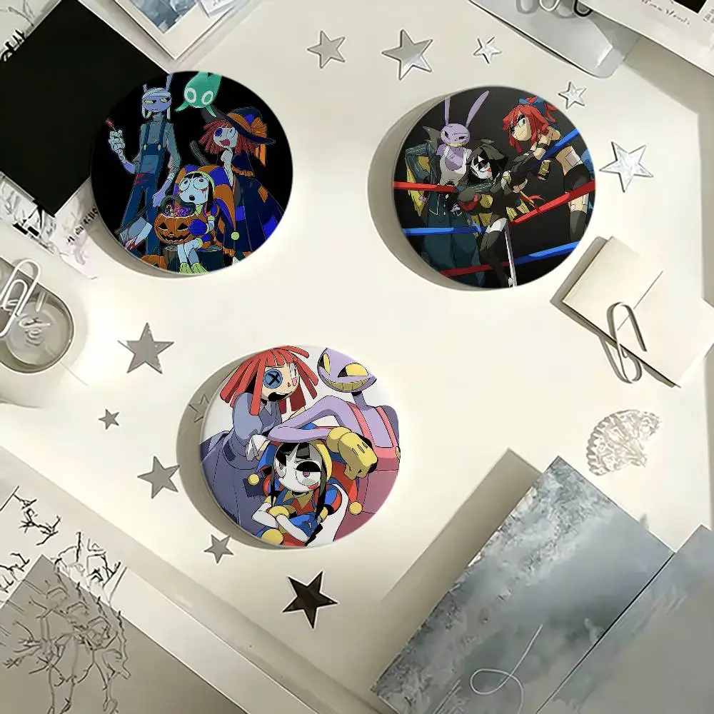 Pomni Jax and Ragatha Brooches Cartoon Badge Pins Backpack Hat Accessories Friend Gift
Pomni Jax and Ragatha Brooches Cartoon Badge Pins Backpack Hat Accessories Friend Gift