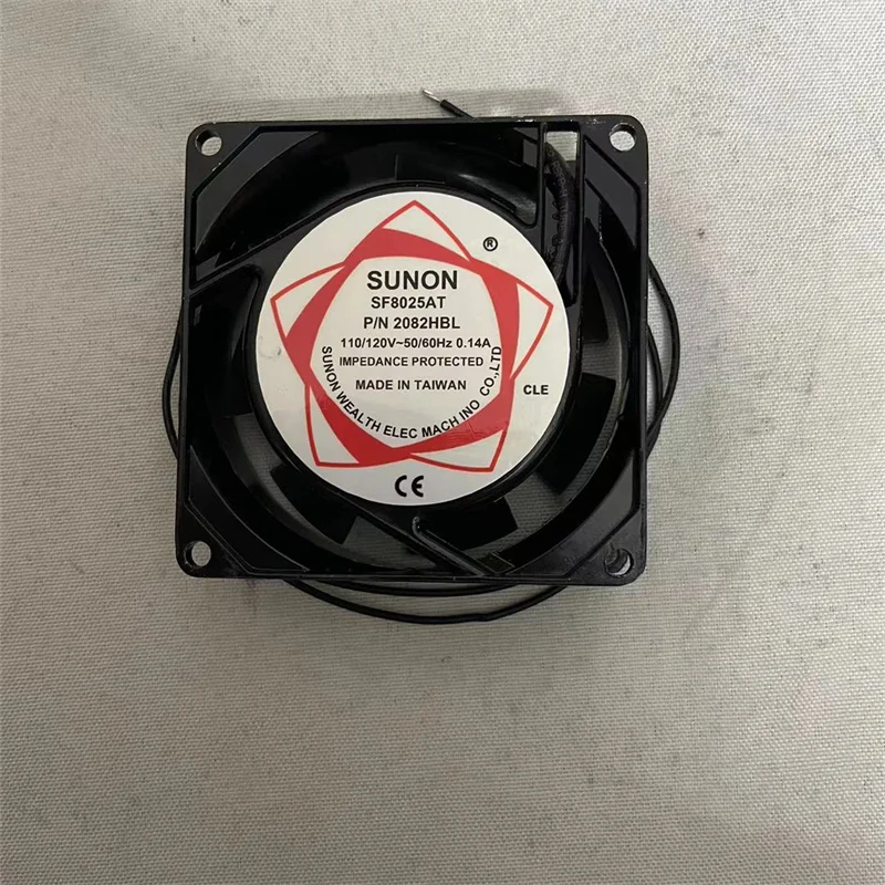 SF8025AT P/N 2082HBL Double 110~120V 2 wire axial cooling fan
SF8025AT P/N 2082HBL Double 110~120V 2 wire axial cooling fan