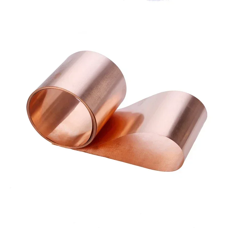1M Pure Copper Sheet Copper Foil Red Copper Tape Belt Plate 0.05 0.1 0.2 0.3 0.4 0.5mm 100mm Width 1m Long 0.1x100x1000mm
1M Pure Copper Sheet Copper Foil Red Copper Tape Belt Plate 0.05 0.1 0.2 0.3 0.4 0.5mm 100mm Width 1m Long 0.1x100x1000mm