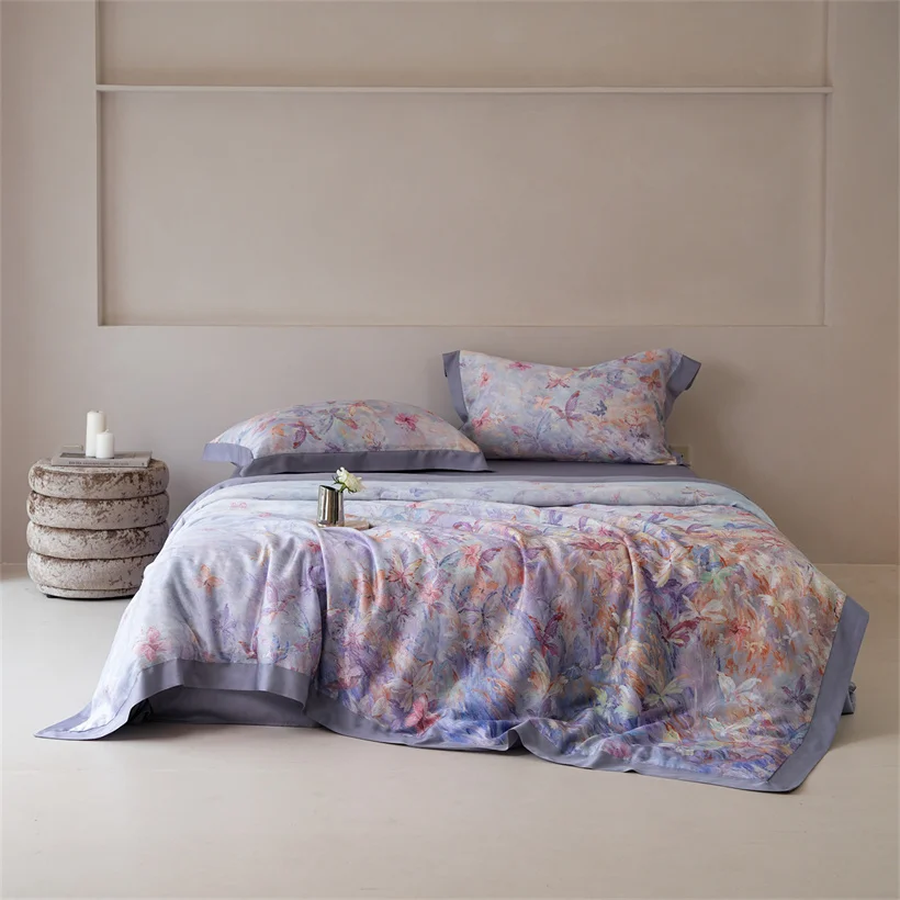 Ultra Soft Lyocell Foral Print Summer Quilt Cooling Eucalypthus Fiber Air Condition Comforter Lightweight Washable Bed Blanket
Ultra Soft Lyocell Foral Print Summer Quilt Cooling Eucalypthus Fiber Air Condition Comforter Lightweight Washable Bed Blanket