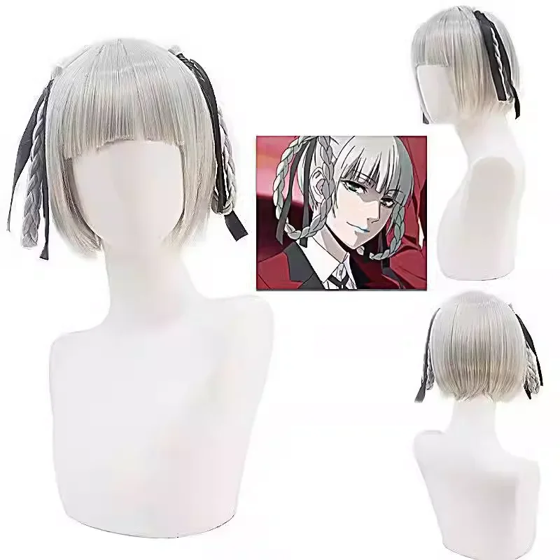 Парики Momobami Kirari, аксессуары для костюмов для косплея Kakegurui: Compulsive Gambler, серебряный парик, реквизит для Хэллоуина для шоу
Парики Momobami Kirari, аксессуары для костюмов для косплея Kakegurui: Compulsive Gambler, серебряный парик, реквизит для Хэллоуина для шоу