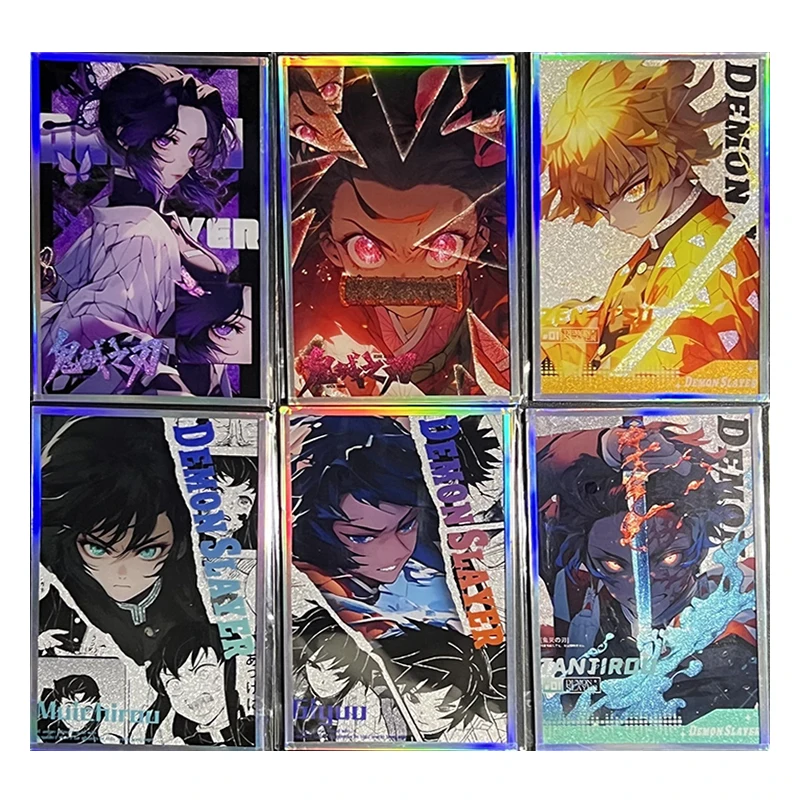 Anime Demon Slayer Kochou Shinobu Agatsuma Zenitsu Kamado Nezuko Collection Cards Christmas Birthday Gifts Children's Toys
Anime Demon Slayer Kochou Shinobu Agatsuma Zenitsu Kamado Nezuko Collection Cards Christmas Birthday Gifts Children's Toys