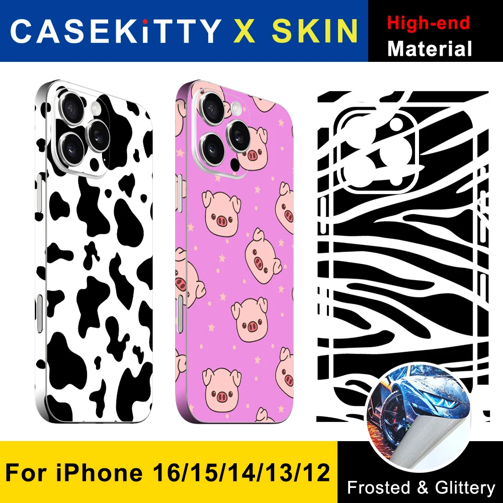 CASEKiTTY Skin Back Film For iPhone 13 Pro Sticker 16 15 Pro Max 14 Plus 12 Mini Protective Decal Wrap Side Frame Full Protector
CASEKiTTY Skin Back Film For iPhone 13 Pro Sticker 16 15 Pro Max 14 Plus 12 Mini Protective Decal Wrap Side Frame Full Protector