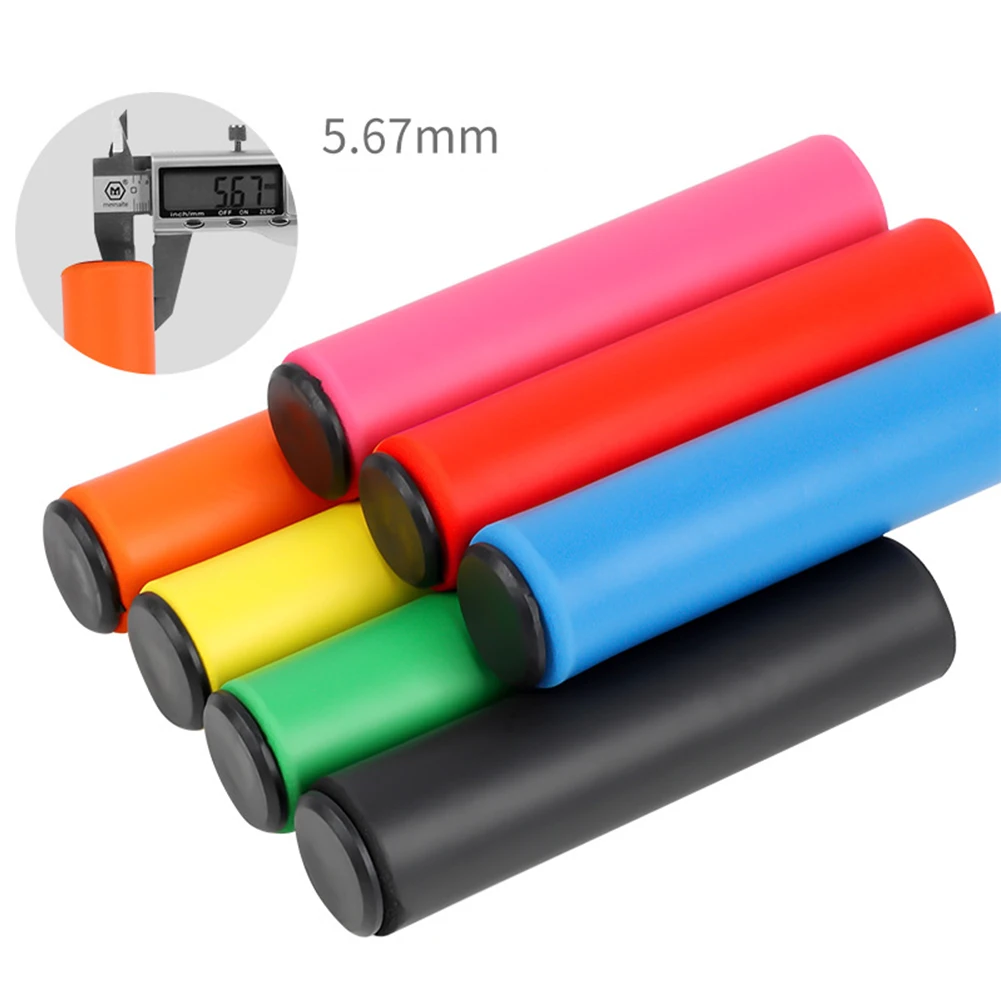 Bicycle Grips Mtb Silicone Handlebar Grips Anti-Slip Cover Bike Accessories 5.67mm Mountain Bike Handlebar Grips For Cycling
Bicycle Grips Mtb Silicone Handlebar Grips Anti-Slip Cover Bike Accessories 5.67mm Mountain Bike Handlebar Grips For Cycling