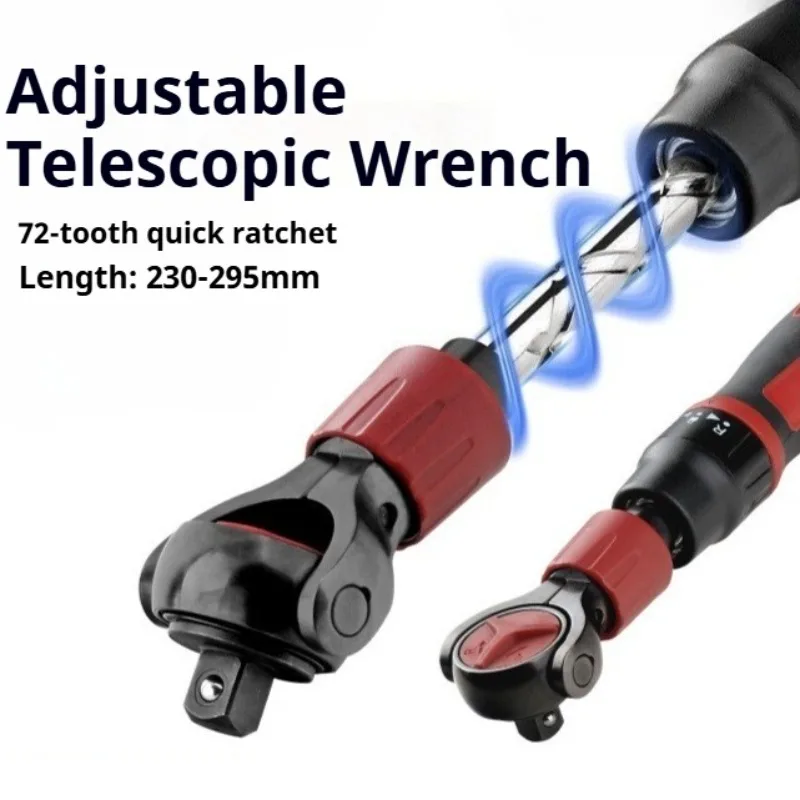 Телескопический гаечный ключ с трещоткой 3/8 дюйма, быстросъемный, многофункциональный, для промышленного и автомобильного ремонта
Телескопический гаечный ключ с трещоткой 3/8 дюйма, быстросъемный, многофункциональный, для промышленного и автомобильного ремонта