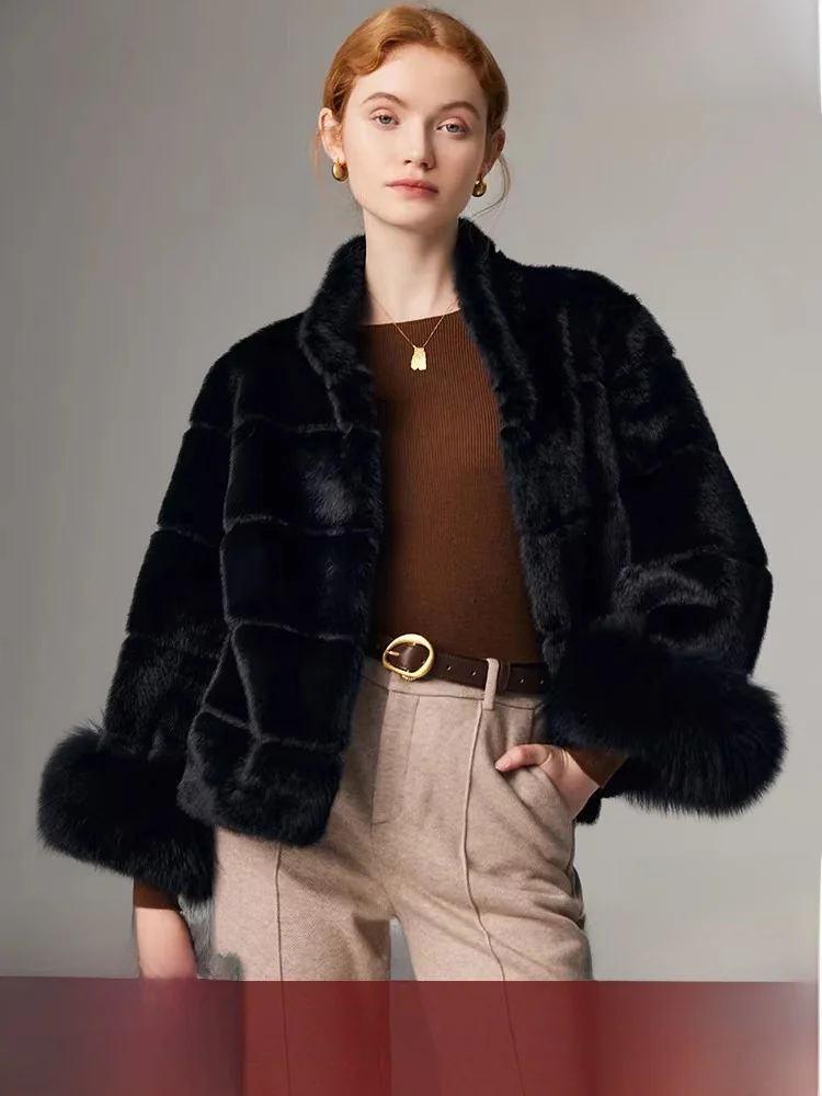 Куртка из норки, женское зимнее новое роскошное пальто из меха Sle, женское длинное пальто с воротником-стойкой, прямой крой
Куртка из норки, женское зимнее новое роскошное пальто из меха Sle, женское длинное пальто с воротником-стойкой, прямой крой