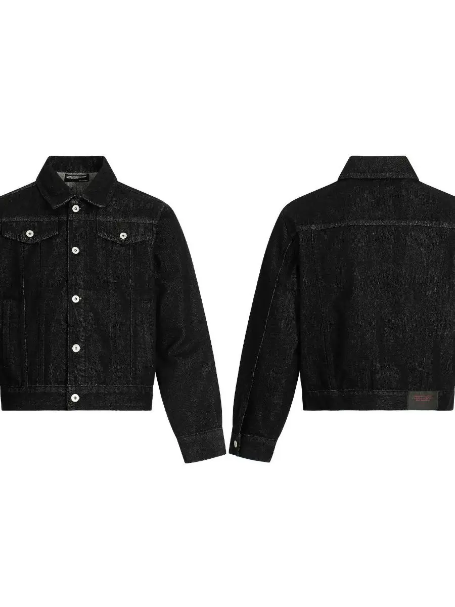 Ретро-джинсовая куртка в американском стиле, свободный крой, с воротником, унисекс, модная уличная одежда с эффектом потертости, верхняя одежда
Ретро-джинсовая куртка в американском стиле, свободный крой, с воротником, унисекс, модная уличная одежда с эффектом потертости, верхняя одежда