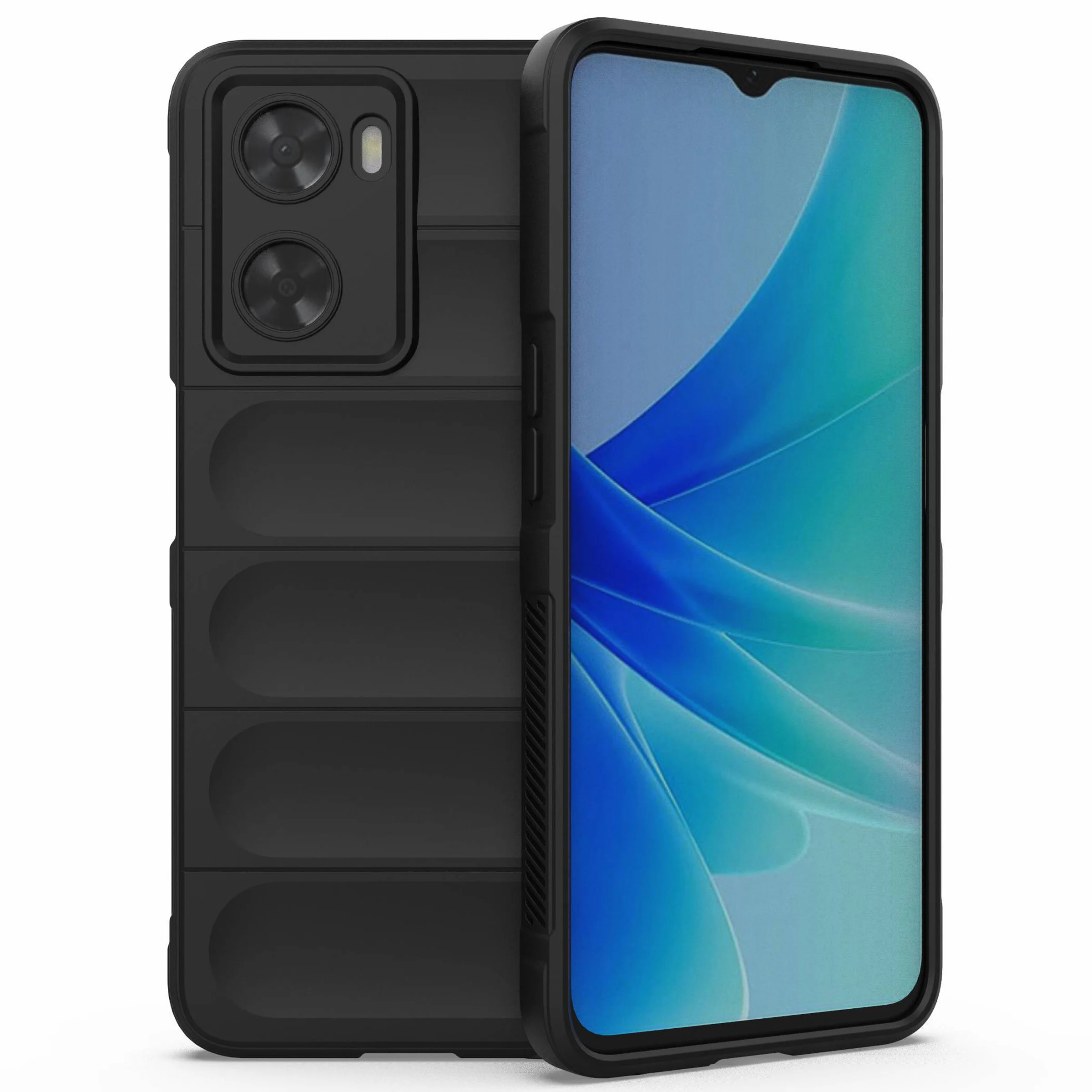 For Oppo A57 4G / A57s 4G Rugged Design TPU Phone Protective Case Anti-scratch Smartphone Back Cover - Black
For Oppo A57 4G / A57s 4G Rugged Design TPU Phone Protective Case Anti-scratch Smartphone Back Cover - Black