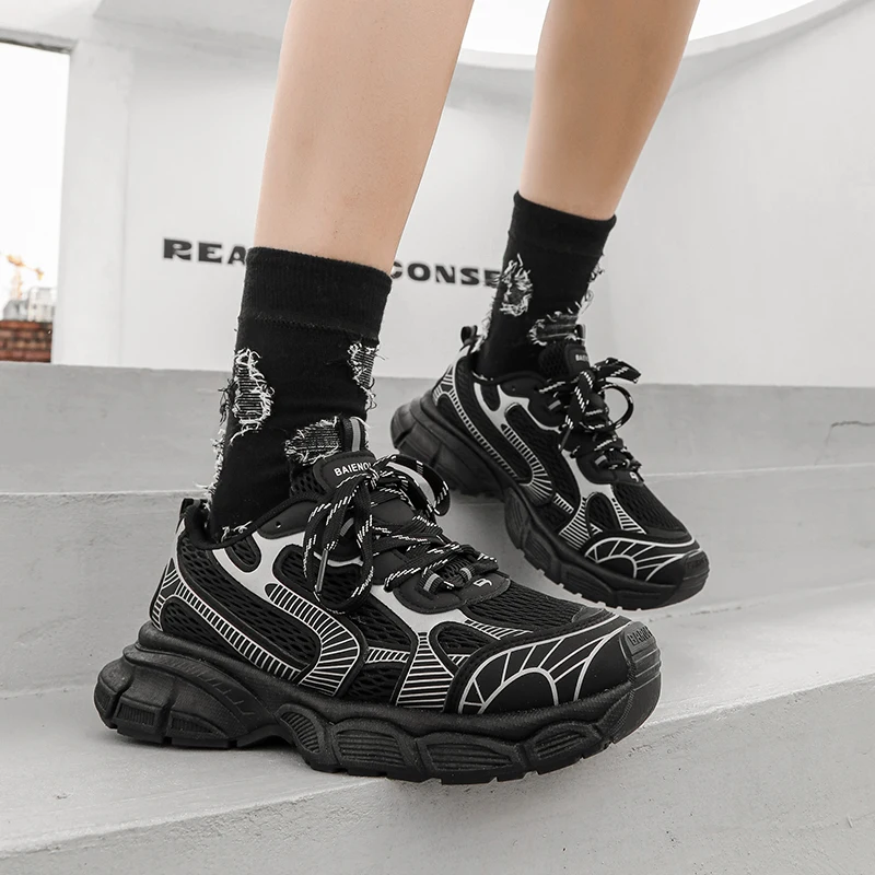 Men's Running Shoes Niche Low-top Dad Shoes All-season Casual Sports Shoes for Men 39-44 2025Summer Breathable Season Comfortabl
Men's Running Shoes Niche Low-top Dad Shoes All-season Casual Sports Shoes for Men 39-44 2025Summer Breathable Season Comfortabl