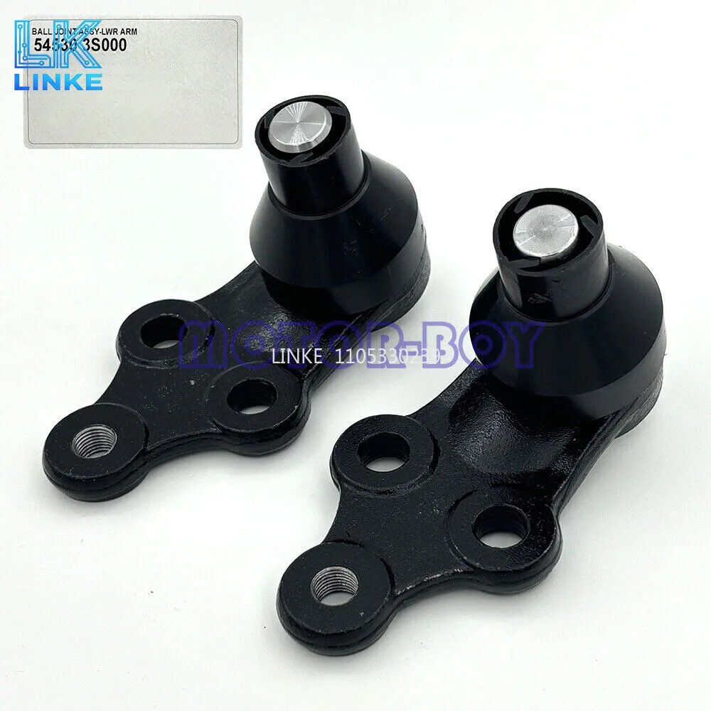 LINKE 2PCS 545303S000 Pair Front Lower Arm Ball Joint Fits for Hyundai Tucson for Kia Sportage 54530-3S000
LINKE 2PCS 545303S000 Pair Front Lower Arm Ball Joint Fits for Hyundai Tucson for Kia Sportage 54530-3S000