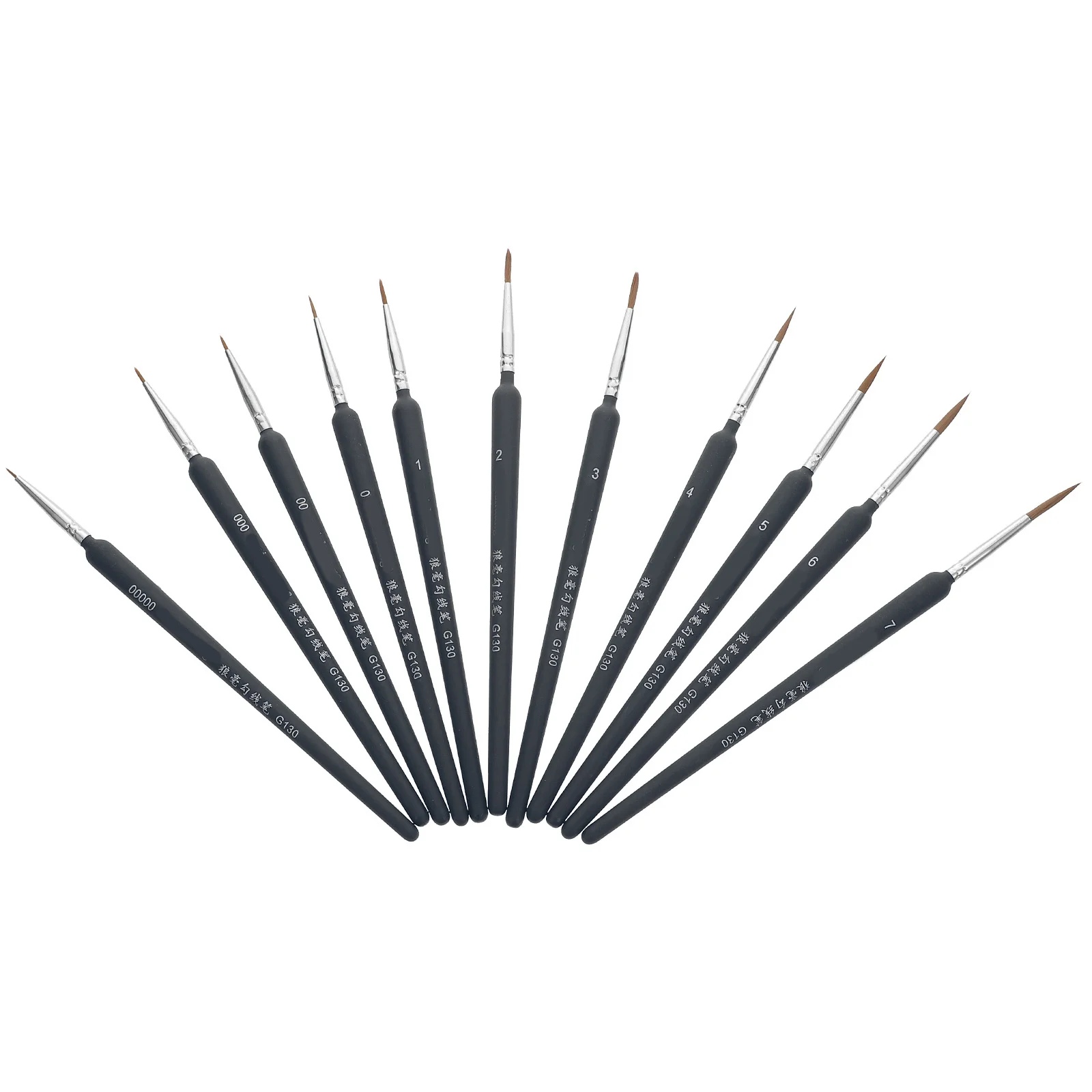 11Pcs Fine Detail Paint Brush Miniature Watercolor Drawing Smooth Grip Craftsmanship Detail Paint Brush Painting for Watercolor
11Pcs Fine Detail Paint Brush Miniature Watercolor Drawing Smooth Grip Craftsmanship Detail Paint Brush Painting for Watercolor