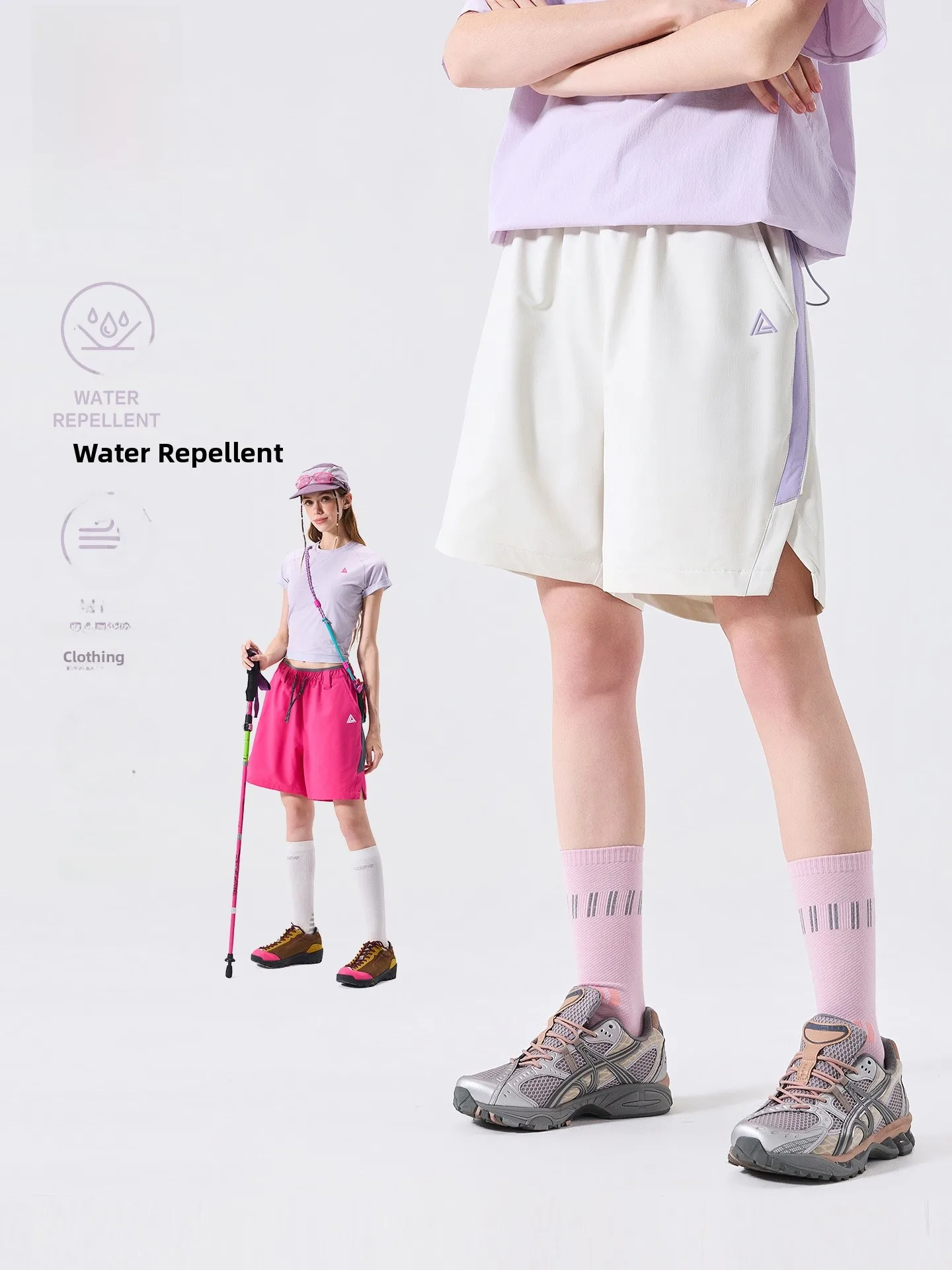 LAZY DAY Outdoor Windproof Water-Resistant Breathable Five-Quarter Length Ladies Lightweight Sports Shorts Summer Hiking
LAZY DAY Outdoor Windproof Water-Resistant Breathable Five-Quarter Length Ladies Lightweight Sports Shorts Summer Hiking