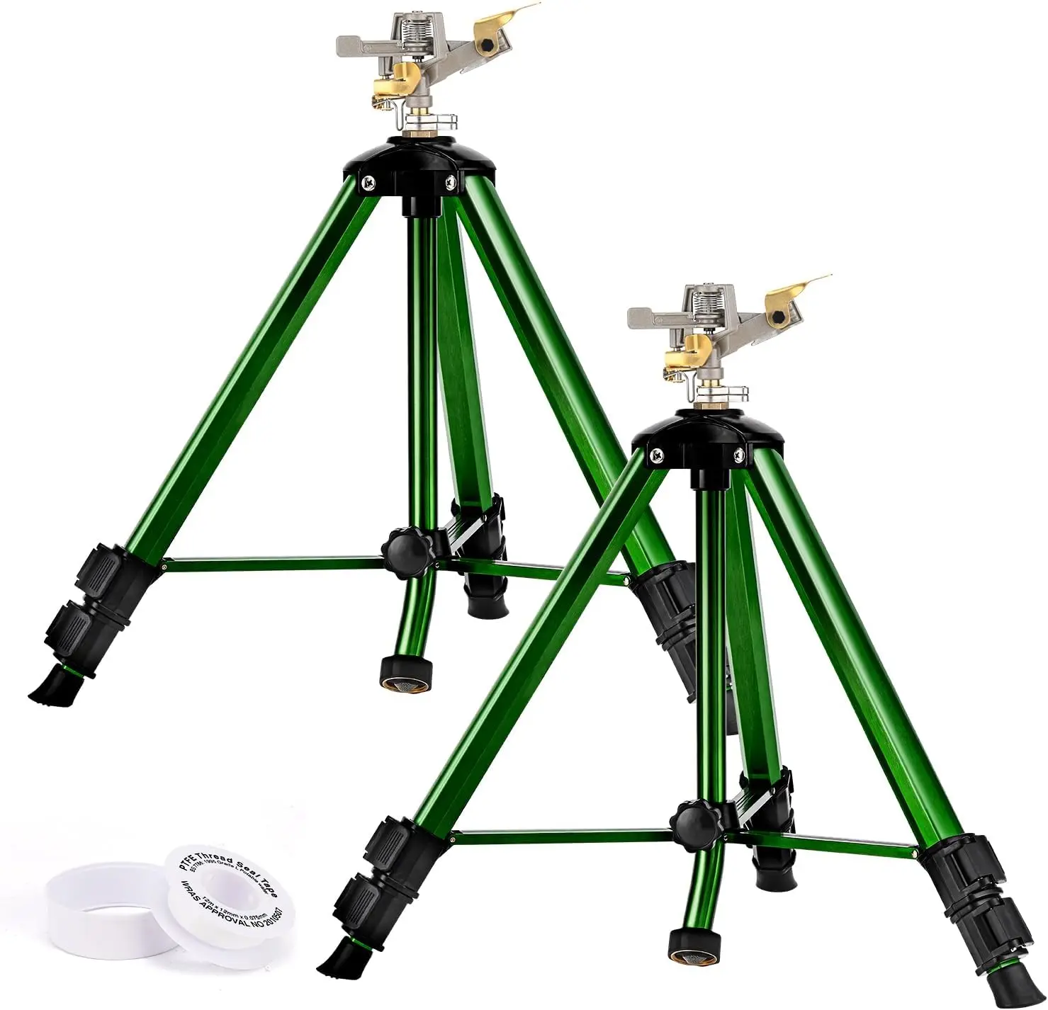 Ударный дождеватель на треноге, 2 шт., для полива газонов, с охватом 360 градусов для больших площадей, сверхвысокий, усиленный
Ударный дождеватель на треноге, 2 шт., для полива газонов, с охватом 360 градусов для больших площадей, сверхвысокий, усиленный