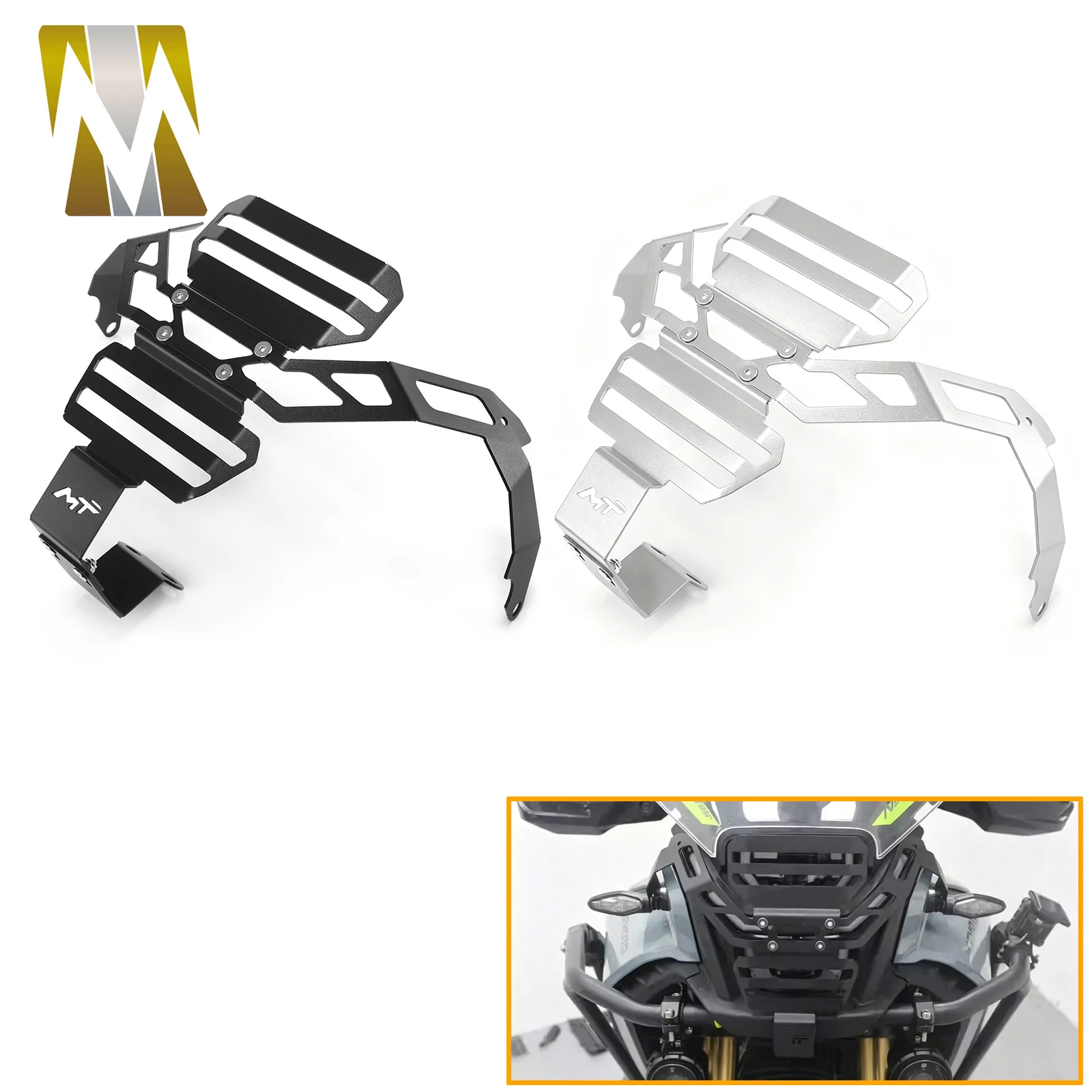 Motorcycle Headlight Grill Cover Protector Lamp Guard Modified Parts Compatible with CFMOTO 450MT 2024 2025 2026 Accessories
Motorcycle Headlight Grill Cover Protector Lamp Guard Modified Parts Compatible with CFMOTO 450MT 2024 2025 2026 Accessories