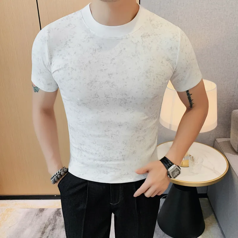 2024 Summer Short Sleeved Round Neck T-shirt for Men Slim Fit Casual Business Tshirts Streetwear Social Tee Tops Men Clothing
2024 Summer Short Sleeved Round Neck T-shirt for Men Slim Fit Casual Business Tshirts Streetwear Social Tee Tops Men Clothing