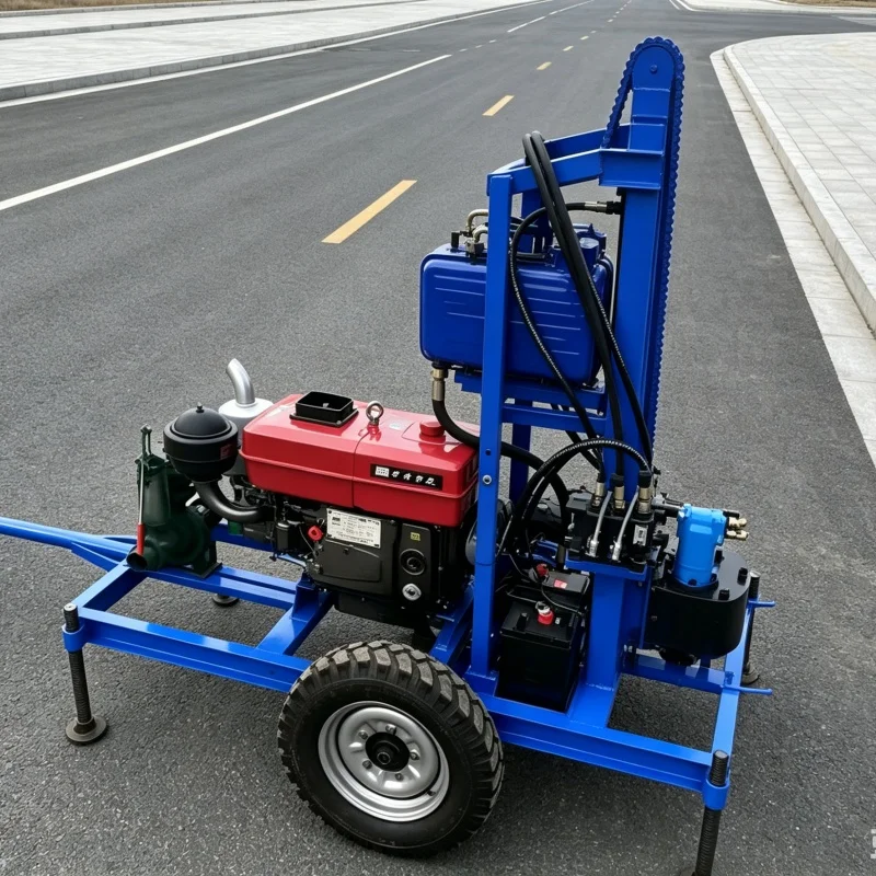 Customized Water Well Drilling Rig, Professional Well Driller, Complete Set of Drilling Equipment for Geological Exploration
Customized Water Well Drilling Rig, Professional Well Driller, Complete Set of Drilling Equipment for Geological Exploration