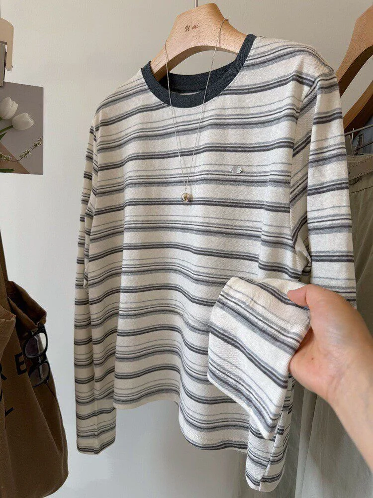 plus Size Women's Summer Loose Fit Lightweight Long Sleeve T-Shirt Striped Patchwork Sun Protection Top Breathable Cool Feeling
plus Size Women's Summer Loose Fit Lightweight Long Sleeve T-Shirt Striped Patchwork Sun Protection Top Breathable Cool Feeling