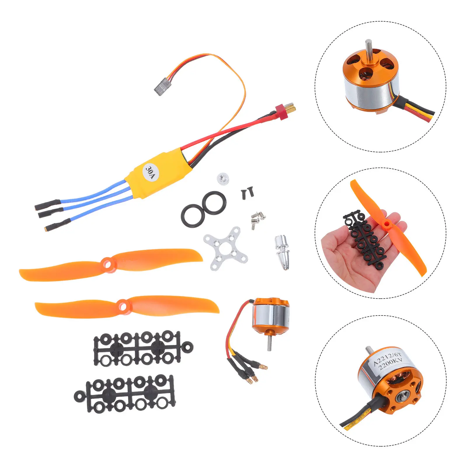 1Set Rc Brushless Motor Esc Combo for Fixed Wing Helicopter Aircraft High Power Precision Control Easy Install Light Weight
1Set Rc Brushless Motor Esc Combo for Fixed Wing Helicopter Aircraft High Power Precision Control Easy Install Light Weight