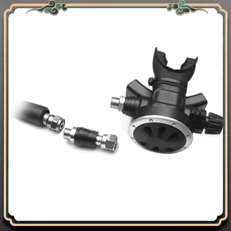 Premium 3X Scuba Diving Regulator Adaptor 9/16 Thread Connector With On Off Switch BCD Valve Medium Pressure Replacement,Style C
Premium 3X Scuba Diving Regulator Adaptor 9/16 Thread Connector With On Off Switch BCD Valve Medium Pressure Replacement,Style C