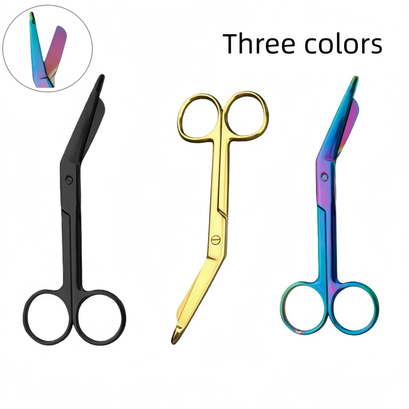 1PCS Stainless Steel Gauze Bandage Multifunctional Scissors Portable Pulling Scissors Tool Full Steel Gauze Bandage Scissors
1PCS Stainless Steel Gauze Bandage Multifunctional Scissors Portable Pulling Scissors Tool Full Steel Gauze Bandage Scissors