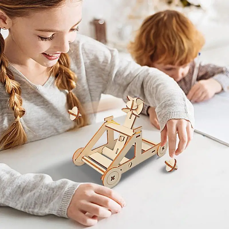 Catapult Kit Wooden Puzzle Trebuchet Toy Stone-Thrower Slingshot Stem Building Kits Tabletop Game Model Kits Stem Projects
Catapult Kit Wooden Puzzle Trebuchet Toy Stone-Thrower Slingshot Stem Building Kits Tabletop Game Model Kits Stem Projects