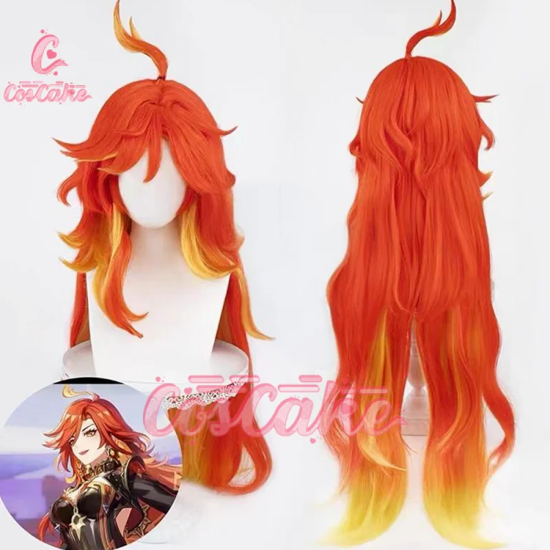 Genshin Impact Mavuika Cosplay Wig Red Yellow Long Hair Sunglasses God of War Natlan Halloween Party for Women Girls Prop
Genshin Impact Mavuika Cosplay Wig Red Yellow Long Hair Sunglasses God of War Natlan Halloween Party for Women Girls Prop