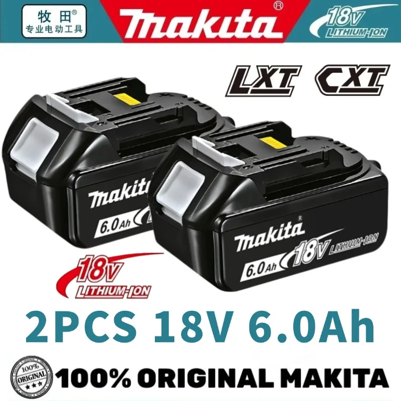 100% Original Makita 6Ah/5Ah/3Ah for Makita 18V Battery BL1830B BL1850B BL1850 BL1840 BL1860 BL1815 Replacement Lithium Battery
100% Original Makita 6Ah/5Ah/3Ah for Makita 18V Battery BL1830B BL1850B BL1850 BL1840 BL1860 BL1815 Replacement Lithium Battery