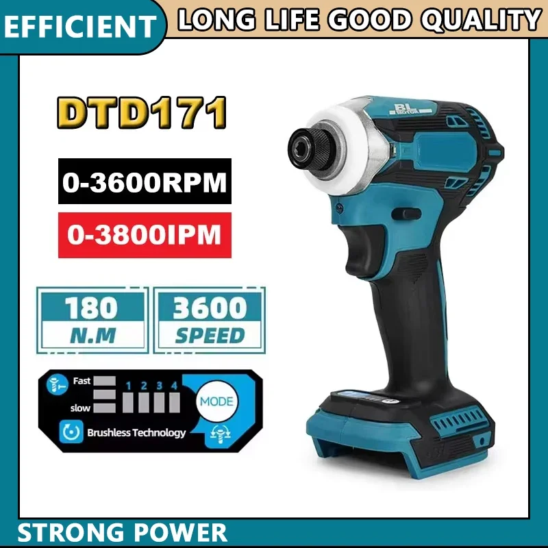 Fit Makita DTD171 18V BL Motor Bare Tool Unit Tools Brushless Impact Driver Rechargeable Screwdriver Drills Cordless Power Tools
Fit Makita DTD171 18V BL Motor Bare Tool Unit Tools Brushless Impact Driver Rechargeable Screwdriver Drills Cordless Power Tools
