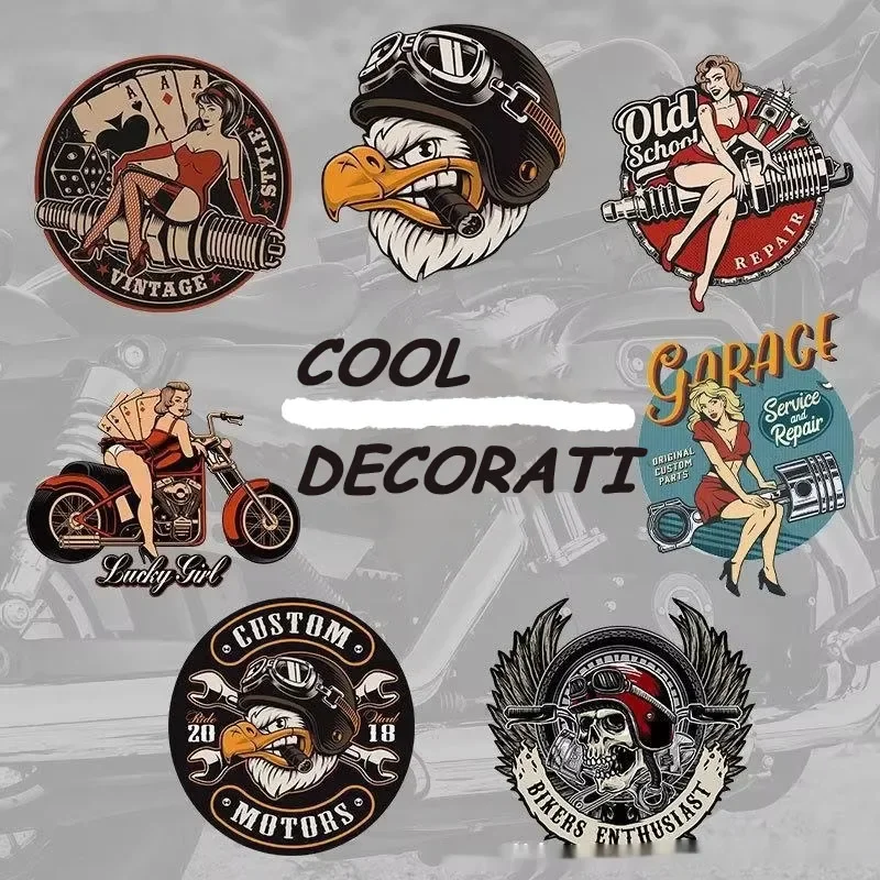 Retro fashion Retro Fuel Tank Stickers Motorcycle Electric Car Body Stickers Motorcycle Helmet Personalized Creative Stickers
Retro fashion Retro Fuel Tank Stickers Motorcycle Electric Car Body Stickers Motorcycle Helmet Personalized Creative Stickers