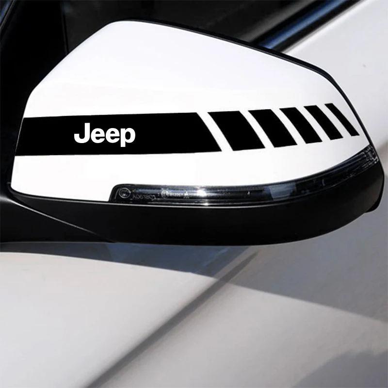 2PCS Waterproof Car Rearview Mirror Decal Sticker for Jeep Renegade Wrangler JK JL Grand Cherokee Auto Exterior Decor Parts
2PCS Waterproof Car Rearview Mirror Decal Sticker for Jeep Renegade Wrangler JK JL Grand Cherokee Auto Exterior Decor Parts